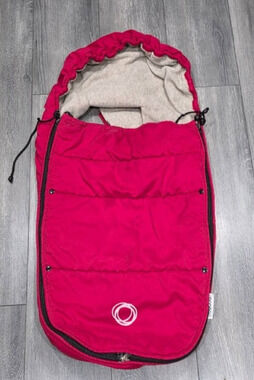 Bugaboo Bee Newborn Cocoon Winter Thermal Footmuff Blanket Red A006187